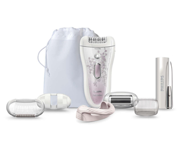 Philips Depilator satin perfect HP6583/02 perłowy - 246804 - zdjęcie